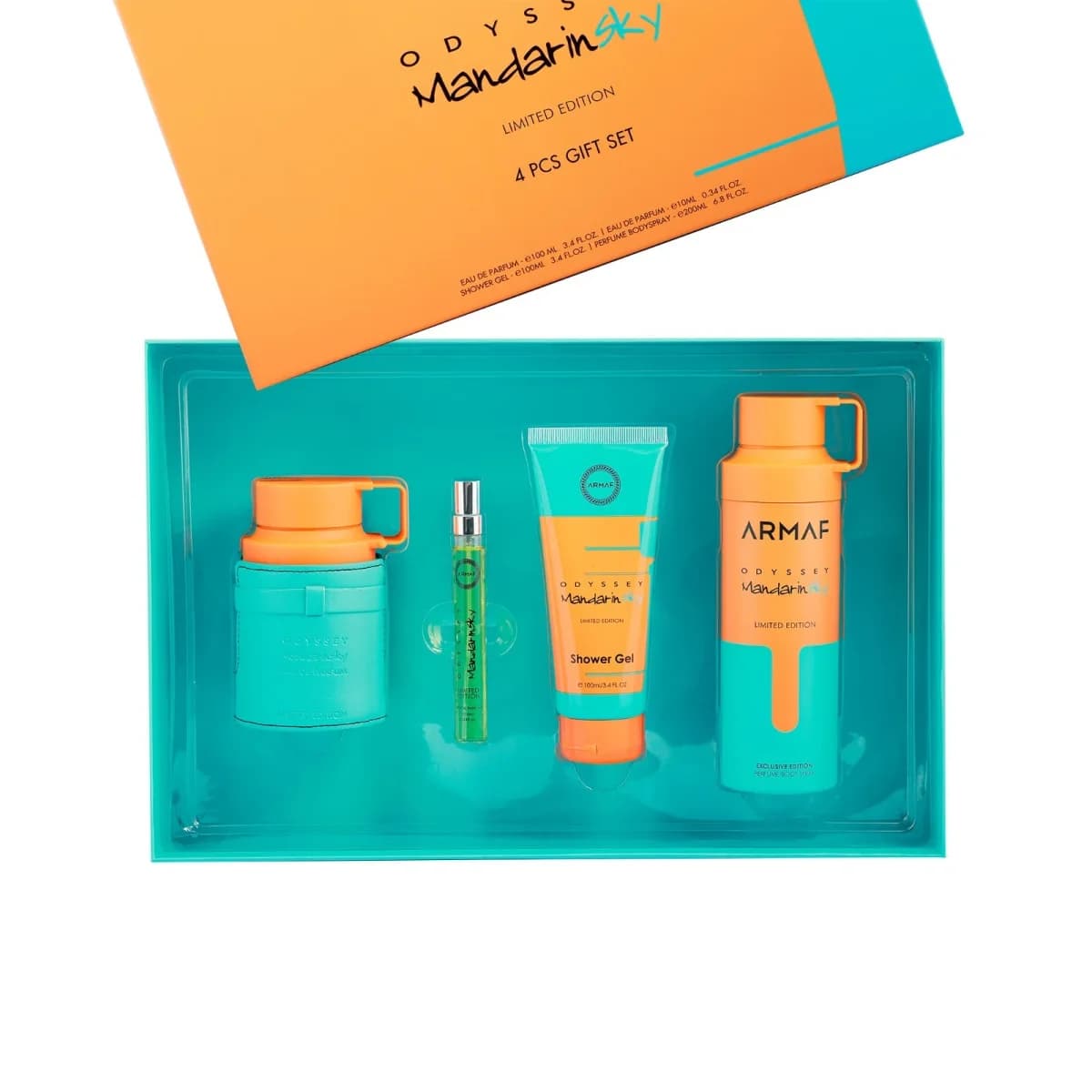 ARMAF ODYSSEY MANDARIN SKY 4PC MEN SET