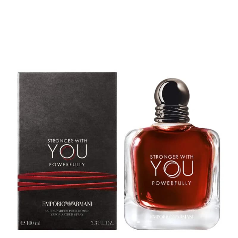 TESTER GIORGIO ARMANI STRONGER WITH YOU POWERFULLY 3.3 EDP SP MEN
